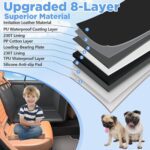 Back Seat Extender for Dogs, Waterproof Dog Car Seat Cover for Back Seat with Hard Bottom, 2025 Upgraded Material, Anti Scratch, Safer, Easy to Use and Clean, Holds 400lbs - Image 5