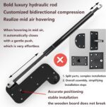 Create A Luxurious Bed Murphy Bed Hardware Kit, Hover in Mid Air Hydraulic Rod Gas Spring System (Vertical, King/California King) - Image 5