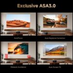 Google TV Projector 4K Supported, Wanbo X5 Pro Smart Projector with WiFi and Bluetooth, 1100 ANSI Home & Outdoor Movie Proyector, Auto Focus & Keystone, Built-in Streaming Apps & Google Store - Image 7