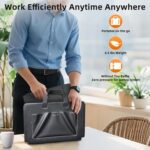 ZUMWALT Laptop Screen Extender, 14" Triple Portable Monitor for Laptop, 1080P FHD Screen Extender Monitors for 13"-16.5" Laptop, Monitor Extender for MacOS/Windows/Chrome (Built-in Speakers) - Image 9