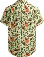 Hardaddy Men's Hawaiian Shirt Short Sleeve Funny Printed Casual Button Down Aloha Shirts - Image 3