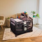 Baby Trend Deluxe II Nursery Center® Playard, Bluebell - Image 5