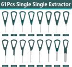 DINYO Upgraded Pin Terminal Removal Tool Kit - 168 pcs, Wire Connector Pin Separation Tool Kit for Automotive Home Equipment - Image 3