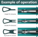 DINYO Upgraded Pin Terminal Removal Tool Kit - 168 pcs, Wire Connector Pin Separation Tool Kit for Automotive Home Equipment - Image 6