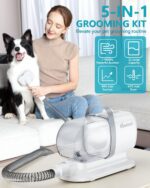 Dog Grooming Vacuum, Bawetech B2 5-in-1 Pet Grooming Kit with Dog Clipper, 11000Pa Suction | 2L Capacity | 113℉ Dryer | Low Noise Pet Hair Removal Tool Pet Supplies, 2025 Upgraded - Image 3
