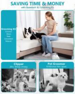 Dog Grooming Vacuum, Bawetech B2 5-in-1 Pet Grooming Kit with Dog Clipper, 11000Pa Suction | 2L Capacity | 113℉ Dryer | Low Noise Pet Hair Removal Tool Pet Supplies, 2025 Upgraded - Image 8