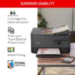 Canon PIXMA TR7020a All-in-One Wireless Color Inkjet Printer, with Duplex Printing, Mobile Printing, and Auto Document Feeder, Black, Works with Alexa - Image 5
