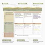 Weekly To Do List Notepad with 52 Undated Sheets（8.5"×11"）- Undated Weekly Planner Notepad for Office Desk Accessories and Supplies - Forest Shades - Image 3