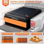 Truck Bed Cargo Bag Plus, 35 Cubic Feet (58''x48''x22''), Foldable, 100% Waterproof Heavy Duty PVC, Fits Any Truck with 4 Stretch Cord, Simple and Convenient for Installation - Image 3