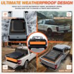 Truck Bed Cargo Bag Plus, 35 Cubic Feet (58''x48''x22''), Foldable, 100% Waterproof Heavy Duty PVC, Fits Any Truck with 4 Stretch Cord, Simple and Convenient for Installation - Image 5