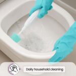 Elgood Reusable Dishwashing Cleaning Gloves with Latex free, Cotton lining,Kitchen Gloves 2 Pairs,Purple+blue Medium - Image 8