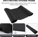 Large Mouse Pad, Desk Mat Office Desk Pad Gaming Mouse Pad with Stitched Edges, 31.5" x 15.7" Mousepad with Non-Slip Waterproof Rubber Base for PC Laptop Desk Home Office Accessories, Black - Image 4