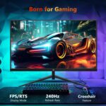 Z-Edge 24.5 inch 240Hz 165Hz 144Hz Gaming Monitor, FHD 1080p, MPRT 1ms, VA Monitor Gaming, 350nits, 16.7M Colors, 5000:1 Contrast, UG25I Frameless Bezel, DP x1, HDMI x2 - Image 5