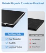 Laptop Screen Extender, Ultra-Thin 14" FHD 1080P Portable Monitor for Laptop, 1.3lbs Lightweight Dual Monitor Extender Plug & Play for 13"-17" Laptops, Compatible with Wins/Mac/Android/Chrome - Image 9