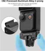 Quick-Release Mount for DJI Osmo Pocket 3 Action Camera Extension Adapter Suction l/4 Screw Foldable Quick-Release Board Expansion Base Mount for DJI Osmo Pocket 3 Camera Accessories - Image 4