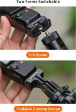 Quick-Release Mount for DJI Osmo Pocket 3 Action Camera Extension Adapter Suction l/4 Screw Foldable Quick-Release Board Expansion Base Mount for DJI Osmo Pocket 3 Camera Accessories - Image 5