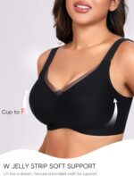 Gailife Crossover Bras for Women No Underwire Wireless Bralettes Seamless Supportive T Shirt Everyday Bras - Image 5