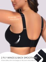 Gailife Crossover Bras for Women No Underwire Wireless Bralettes Seamless Supportive T Shirt Everyday Bras - Image 6