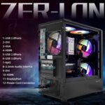 Gaming PC Desktop Computer, AMD Ryzen 5 5500 up to 4.2GHz, Radeon RX 550 4GB, 16G DDR4 RAM, 1TB NVME SSD, WiFi 5.0, Prebuilt Gaming PC Tower Computer with RGB Fan - Image 6