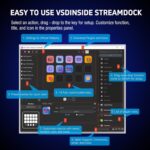 VSDINSIDE Macro Keypad, Stream Controller Deck Gaming Streaming Shortcut Keyboard, 18 Programmable Keys Customizable Visual AI Pad USB Soundboard for OBS, YouTube, Desk Office Setup, Laptop, PC, Mac - Image 9