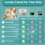 REFLYING Canned Cat Food Storage Lids,Reusable Airtight Can Cover Pet Food Sealer - Keeps Cat Food Storage Can Fresh, Cat Food Container Eliminates Odor, Easy To Use With SUS 304 Spoon,Can Opener - Image 5