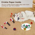 Potaroma 4Pcs Cat Toys, Horror Knife-Shaped Kitten Catnip Crinkly Sound Toys, Indoor Exercise for All Cat Breeds 6.5 Inches - Image 5