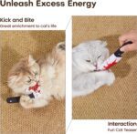 Potaroma 4Pcs Cat Toys, Horror Knife-Shaped Kitten Catnip Crinkly Sound Toys, Indoor Exercise for All Cat Breeds 6.5 Inches - Image 6