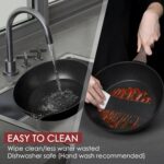 Kikcoin Pots and Pans Set Non Stick 31 Piece Kitchen Nonstick Cooking Cookware Sets with Grill Pan Saucepan Baking Sheet Utensil - Image 6