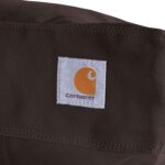 Carhartt Durable Canvas Pet Bed, Water Resistant Firm Duck Dog Bed, Dark Brown, Large - Image 3