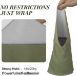 15 in Camera Wrap with Pouch,Lens Protective Wrap,Anti-scratch Anti-dust, Flexible Wrapper Camera Travel Accessories for DSLR Mirrorless Camera Lens(Blackish Green) - Image 6