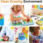 Timetome Reusable Water Painting Book for Kids - 3 Pack Magic Watercolor Books with Water Pen Fairy Tale, Animal & Dinosaur Themes | No Mess Paint & Reusable Fun for Ages 3+ - Image 4