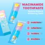 2Pcs Niacinamide Whitening Toothpaste Radiant Whitening Toothpaste, Niacinamide Intensive White Toothpastes, Nicotinamide White Toothpastes, Deep Cleaning Care - Image 4