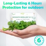 Natural Mosquito Repellent Wipes, DEET Free Insect & Bug Repellent Wipes, Easy to Use, Long Lasting, Travel Sized - Image 4