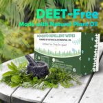 Natural Mosquito Repellent Wipes, DEET Free Insect & Bug Repellent Wipes, Easy to Use, Long Lasting, Travel Sized - Image 7