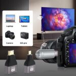 Wireless HDMI Transmitter and Receiver, Plug & Play Portable 2.4G/5G Wireless HDMI Extender Kit for Streaming Video and Audio to Monitor from Laptop/PC/TV Box/Projector - Image 8