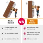 Furniture Anchors (10 Packs) Anti Tip Furniture Anchors for Baby Proofing, Furniture Wall Anchor Earthquake Straps for Furniture Dresser Wall Safety Anchor Furniture Fasteners to Wall, White - Image 6