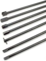 Steelman 7-Piece Spare Tire Retrieval Tool Kit, Lower and Raise Cradle-Suspended Tires, Flat, Pin, Hex, 12-mm Square, Slotted, ⅜-inch Square Heads - Image 3