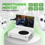 G-STORY 12.5‘’ Portable Monitor for Xbox Series S, 1080P Portable Gaming Monitor IPS Screen for Xbox Series S（not Included） with Two HDMI, HDR, Freesync, Game Mode, Travel Display - Image 3