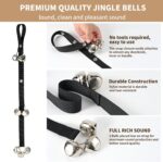 Upgraded Puppy Bells Dog Doorbells for Door Knob/Potty Training/Go Outside-Dog Bells for Puppies Dogs Doggy Doggie Pooch Pet Cat for Dog Lovers-Premium Quality-3 Snaps for Length Adjustment - Image 3