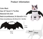 Pet Cat Bat Wings for Halloween Party Decoration, Puppy Collar Leads Cosplay Bat Costume,Cute Puppy Cat Dress Up Accessories - Image 4