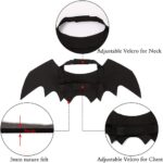 Pet Cat Bat Wings for Halloween Party Decoration, Puppy Collar Leads Cosplay Bat Costume,Cute Puppy Cat Dress Up Accessories - Image 5