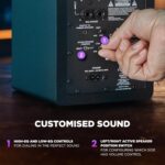 M-Audio BX4 4.5" Studio Monitors, HD PC Speakers for Recording and Multimedia with Music Production Software, 120W, Pair, Black - Image 5