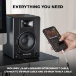 M-Audio BX4 4.5" Studio Monitors, HD PC Speakers for Recording and Multimedia with Music Production Software, 120W, Pair, Black - Image 6