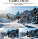 NEEWER 0.75X Wide Angle Lens Compatible with DJI OSMO Pocket 3 Creator Combo Accessories, Expanded FOV of 108°, Magnetic Coated Aspherical Action Camera Lens, LS-45 - Image 4