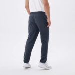 Rapoo Men's Lightweight Pants with Zipper Pockets Quick Dry Workout Athletic Travel Pants - Image 3