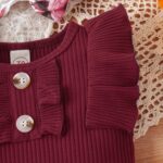Newborn Baby Girl Clothes Outfits Ruffle Romper and Short Pant Sets with Headband Infant Bodysuits - Image 8