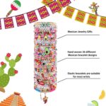 Cooluckday 36 Pcs Holiday Bracelets for Women Teen Girls Gifts Easter Mother's Day Christmas St. Patrick's Day Mardi Gras Bracelets Stackable Stretch Friendship Bracelets Set - Image 4