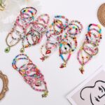 Cooluckday 36 Pcs Holiday Bracelets for Women Teen Girls Gifts Easter Mother's Day Christmas St. Patrick's Day Mardi Gras Bracelets Stackable Stretch Friendship Bracelets Set - Image 8