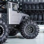 INJORA 1.3" Wheel Tires Set - S5 Swamp Claw Mud Terrain Tires and Aluminum Wheel for 1/18 1/24 SCX24 TRX4M Upgrade RC Crawler Car - Image 8