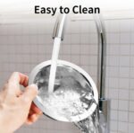 2PCS Kennel Water Bowl Hanging,Stainless Steel Puppy Bowls for Small Dog Cage,Kennel, Crate, Catio Accessories,Dog Crate Water Bowl Dish Feeder Food Holder No Spill(8oz/1cup) - Image 8